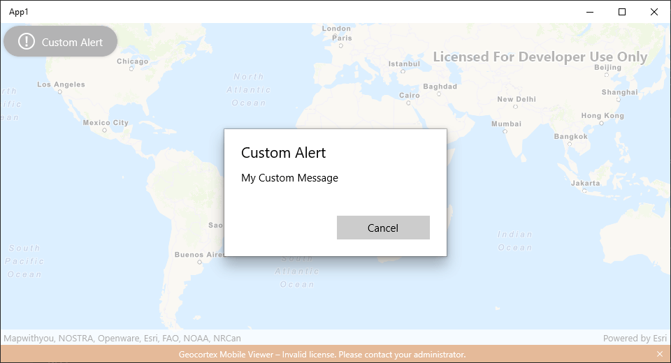 Custom Component with Text Block
